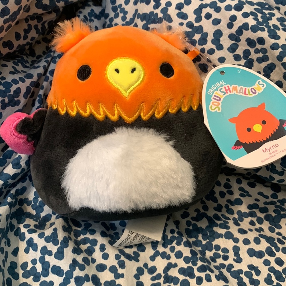 5” BLACKLIGHT MYRNA SQUISHMALLOW KELLY TOYS STUFFED PLUSH